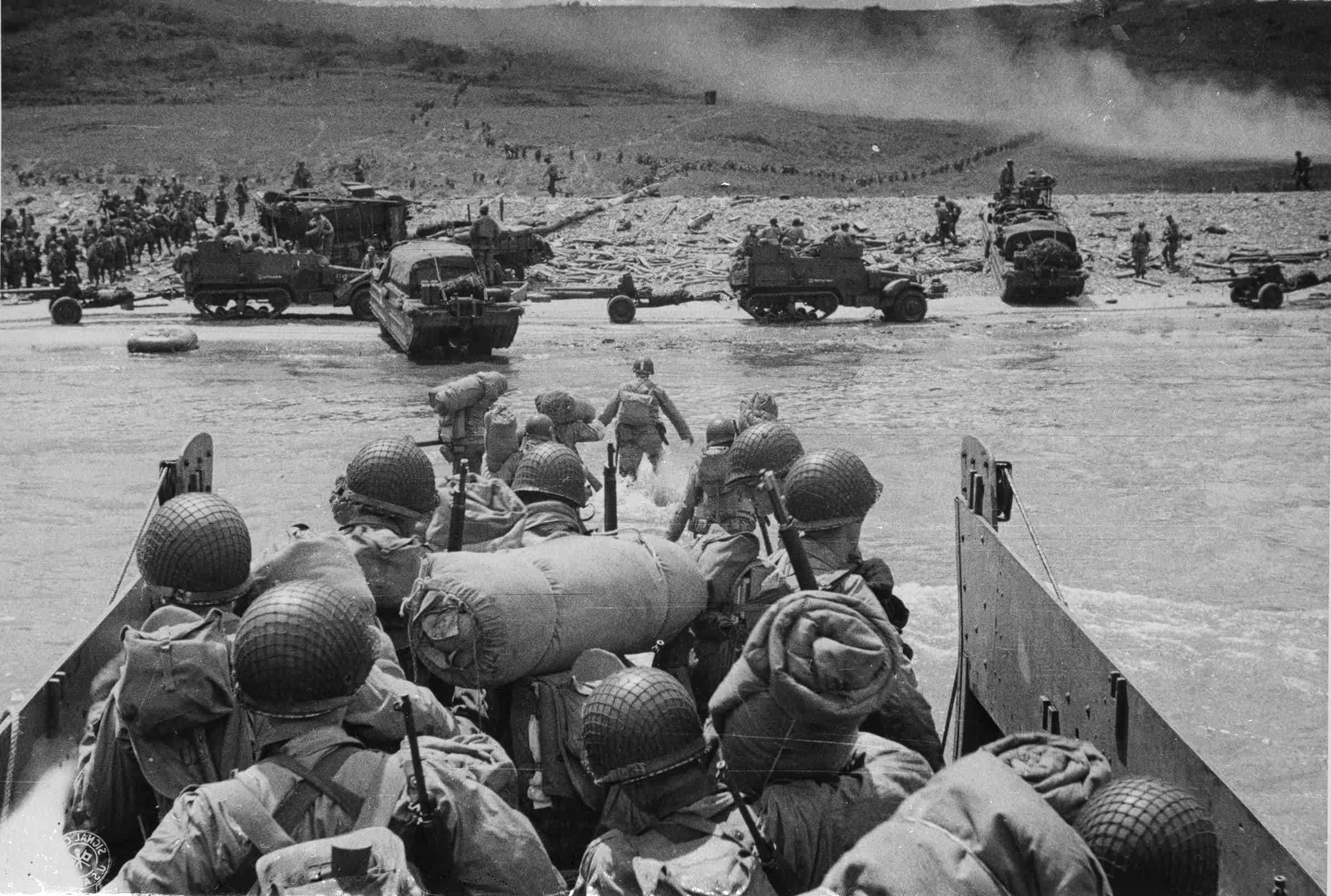 D-Day Anniversary photo of the invasion